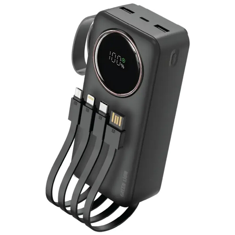 پاور بانک فست شارژ گرین لاین مدل Power Pulse GL-PX13 PD QC3.0 22.5W ظرفیت 30000 میلی آمپر ساعت