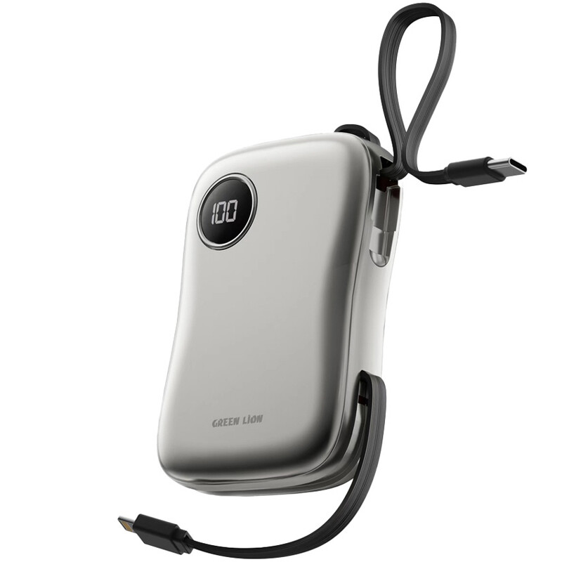پاور بانک بی سیم فست شارژ گرین لاین مدل MagPulse GL-PX18 PD 30W ظرفیت 10000 میلی آمپر ساعت