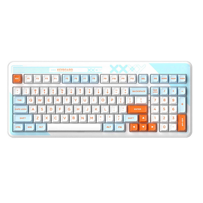 کیبورد بی سیم گیمینگ مدل KW99 با سوئیچ مکانیکال