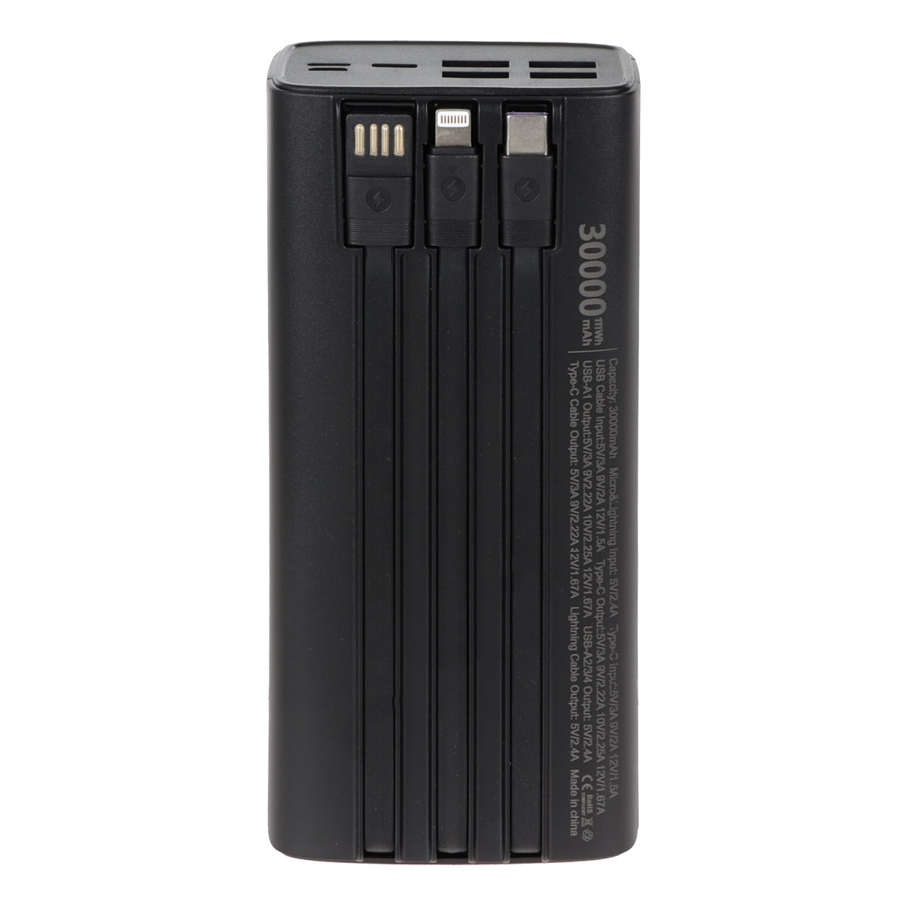 پاوربانک JBQ مدل Power Titan E822972 22.5W با ظرفیت 30000 میلی‌آمپر ساعت