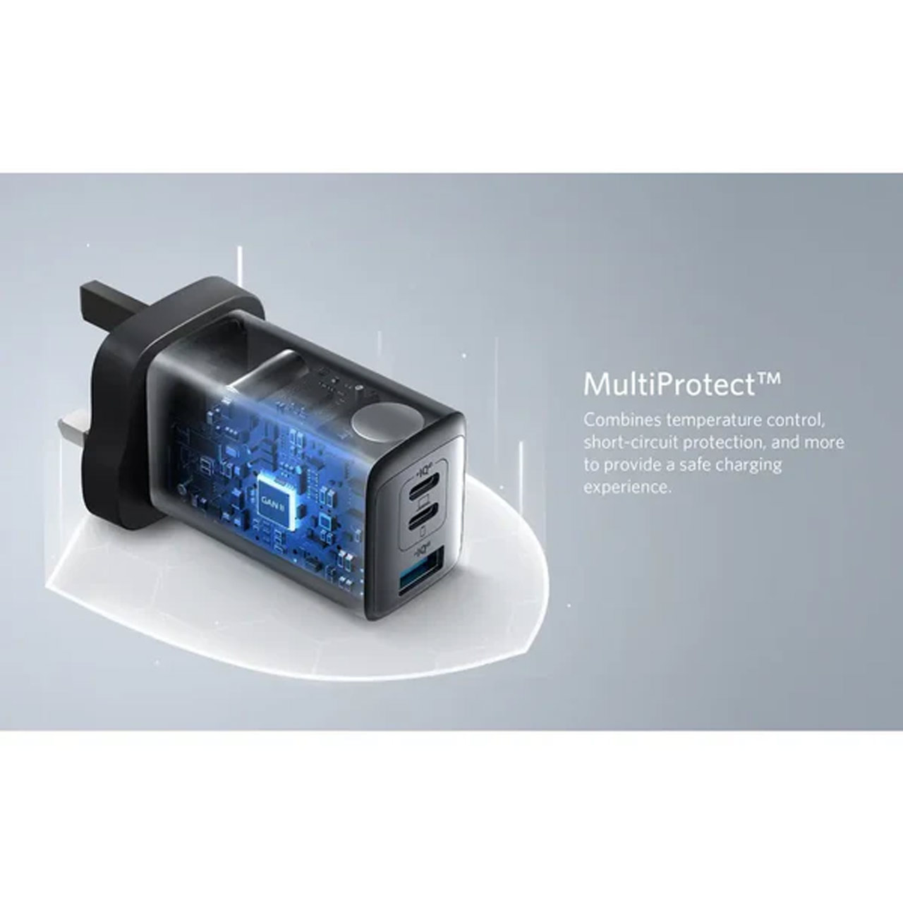 شارژر دیواری سه پورت انکر مدل A2667 65W