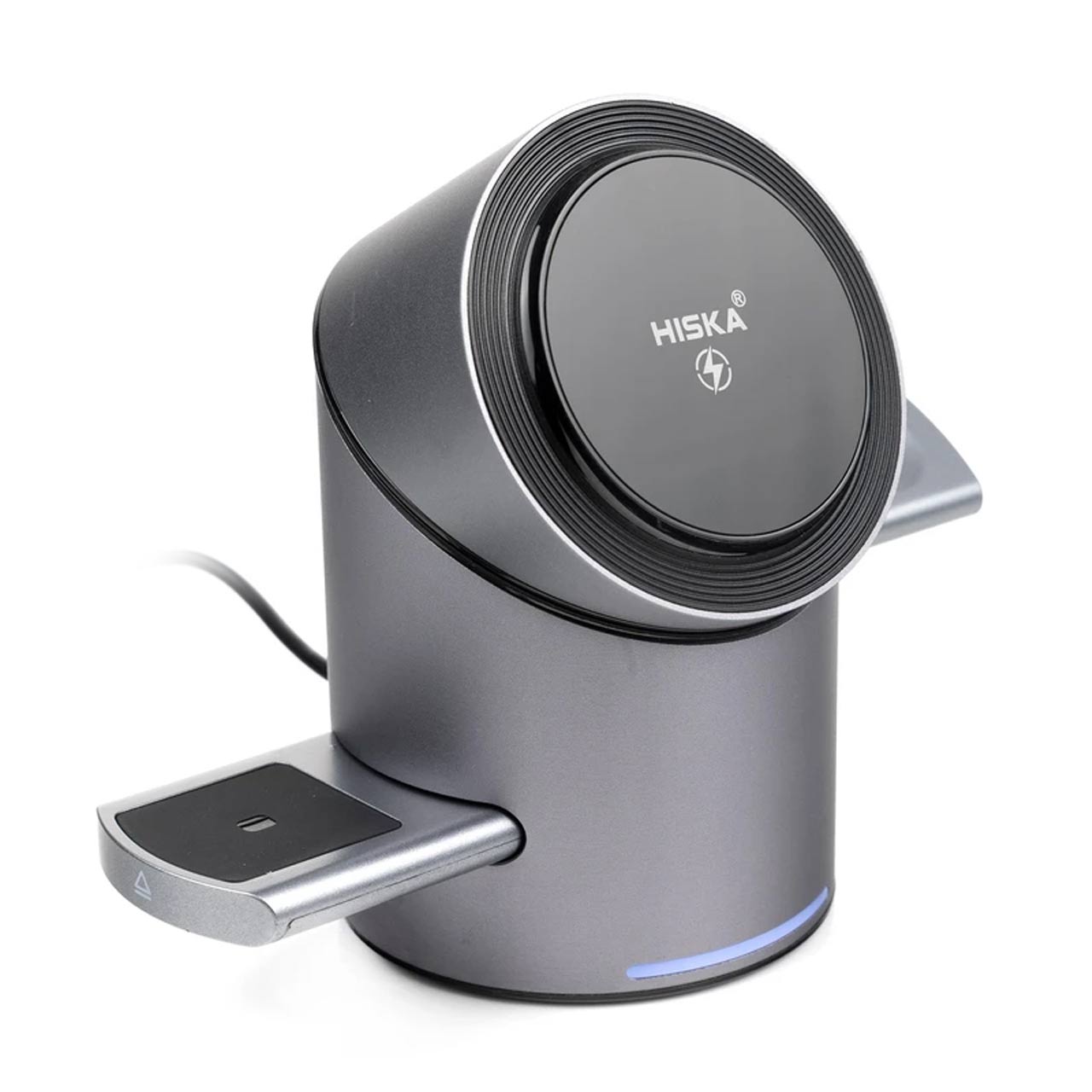 شارژر وایرلس سه کاره هیسکا مدل HR-16