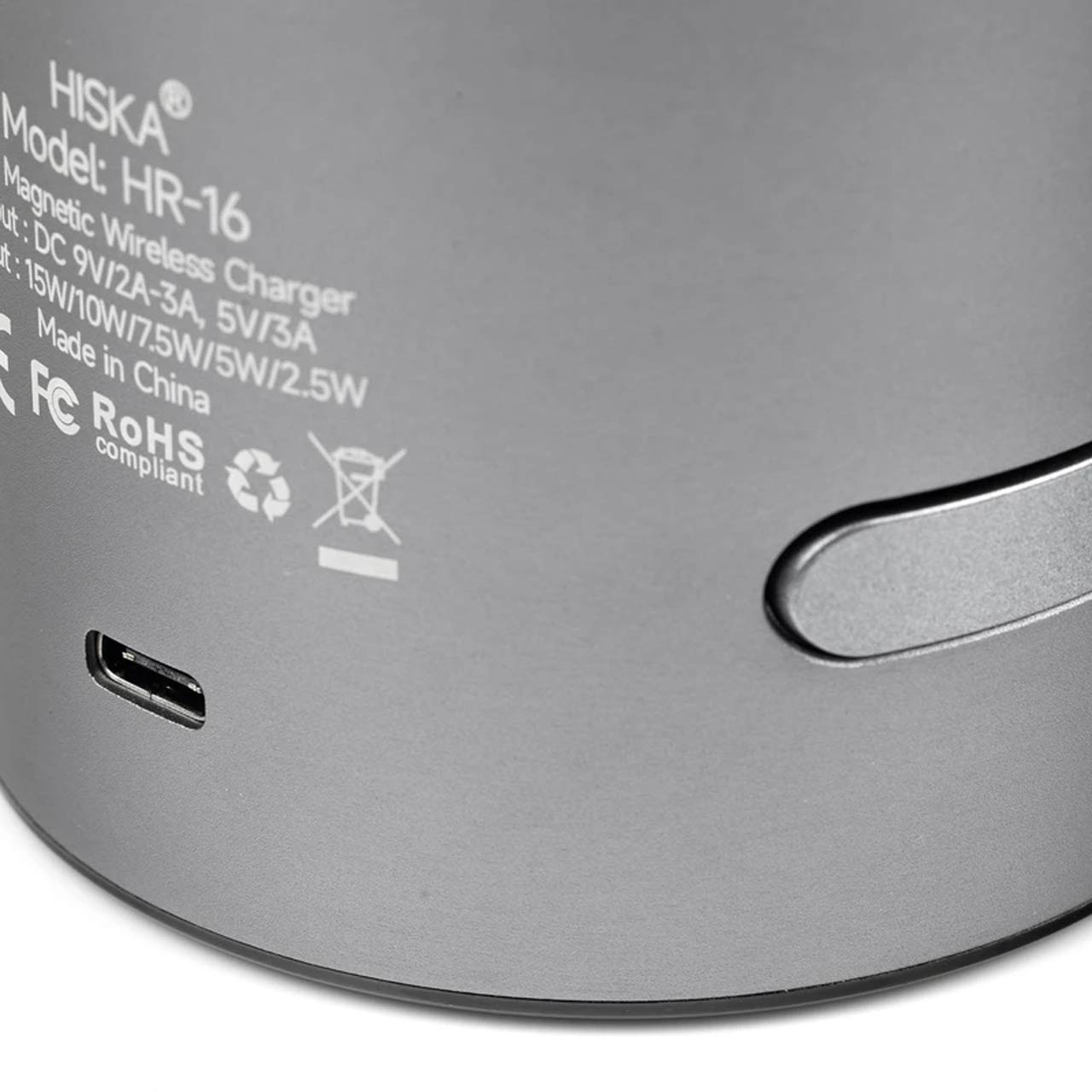 شارژر وایرلس سه کاره هیسکا مدل HR-16