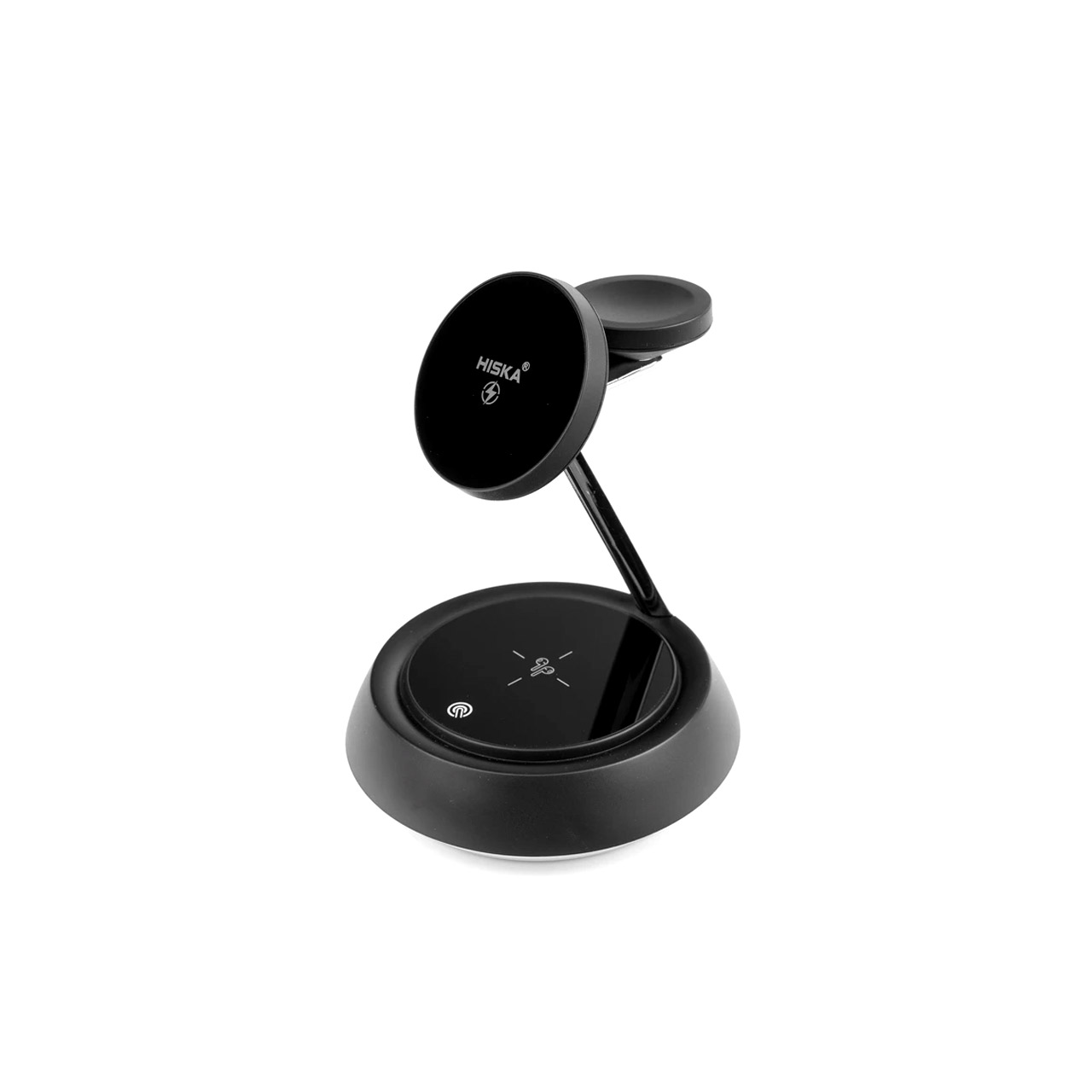 شارژر وایرلس سه کاره هیسکا مدل HR-13