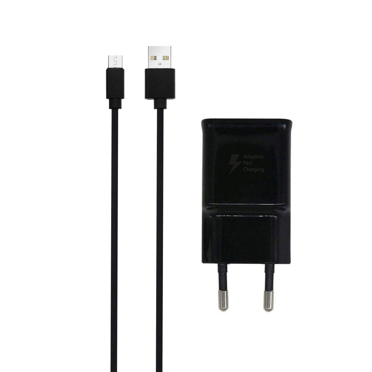 شارژر دیواری فست سامسونگ مدل EP-TA200 به همراه کابل اندروید